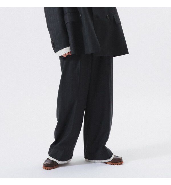 BEAMSBOY「ヘムデタッチャブル スラックス」|スラックス|
