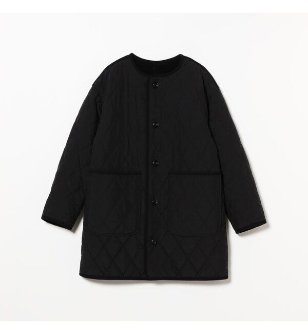 Ray BEAMS 「ボア キルト リバーシブル コート」|ダッフルコート|