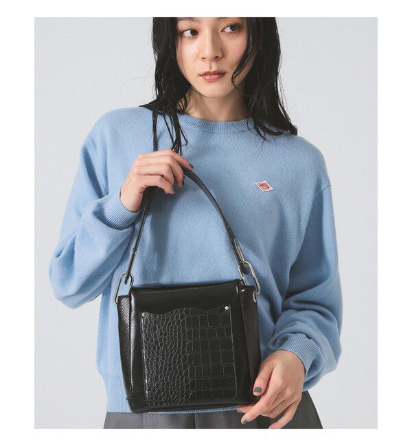 Ray BEAMS 「配色 ワンハンドル バッグ」|その他|BLACK