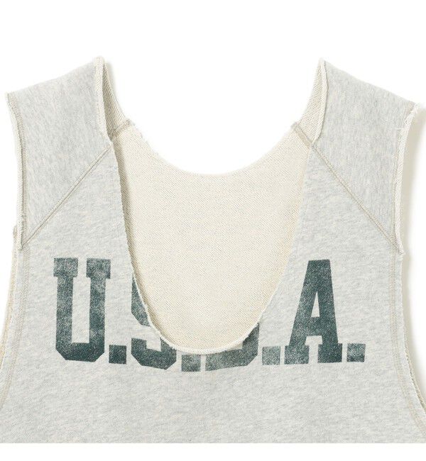 BEAMSBOY「カットオフ スウェット ベスト」|ベスト・ジレ|