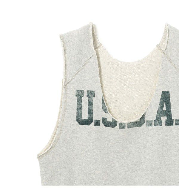 BEAMSBOY「カットオフ スウェット ベスト」|ベスト・ジレ|