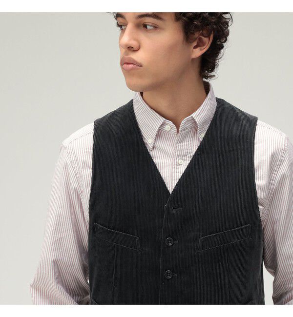BEAMS PLUS「BEAMS PLUS / コーデュロイ ベスト」|ベスト・ジレ|