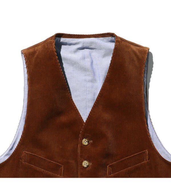 BEAMS PLUS「BEAMS PLUS / コーデュロイ ベスト」|ベスト・ジレ|