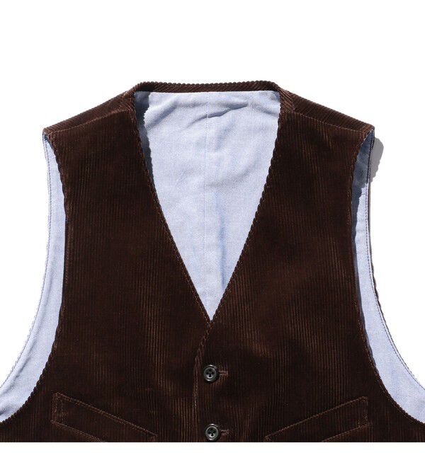 BEAMS PLUS「BEAMS PLUS / コーデュロイ ベスト」|ベスト・ジレ|