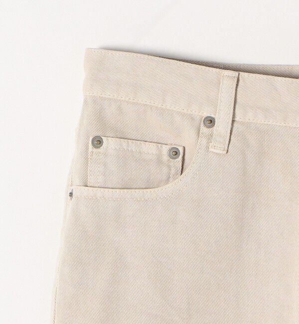 SHIPS any「SHIPS any:〈ウォッシャブル〉オーガニック ツイル フレア パンツ」|デニム|