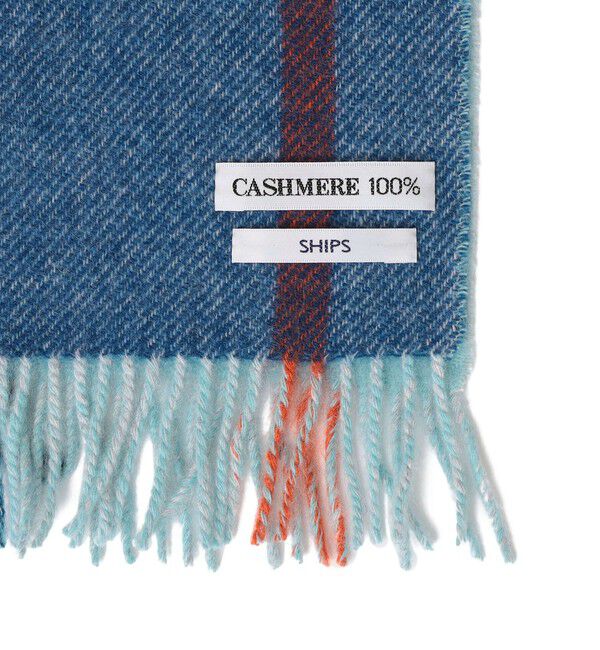 SHIPS KIDS「SHIPS KIDS:カシミヤ ダブルフェイス マフラー」|マフラー|