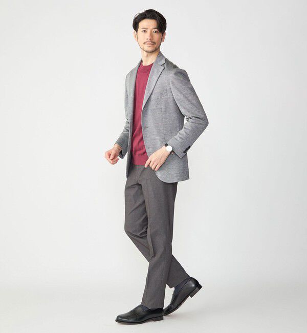 SHIPS「SHIPS: 〈手洗い可能〉ラミー ジャージー ジャケット」|テーラードジャケット|