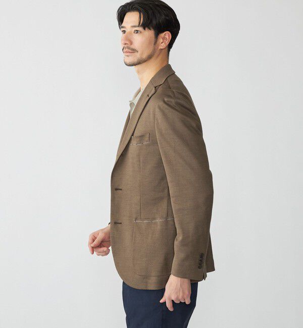 SHIPS「SHIPS: 〈手洗い可能〉ラミー ジャージー ジャケット」|テーラードジャケット|