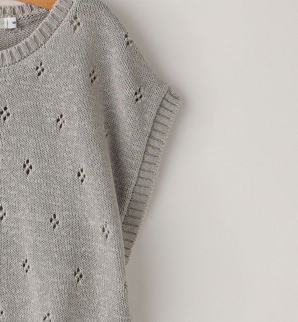 SHIPS KIDS「SHIPS KIDS:100～125cm / サマーニット ベスト」|ベスト・ジレ|