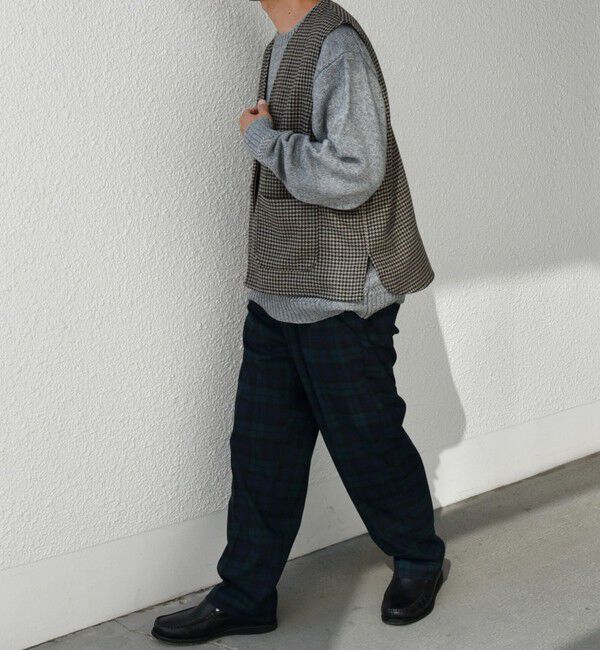 SHIPS any「SHIPS any: 〈手洗い可能〉リラックス ツイード ジップ ベスト◇」|ベスト・ジレ|