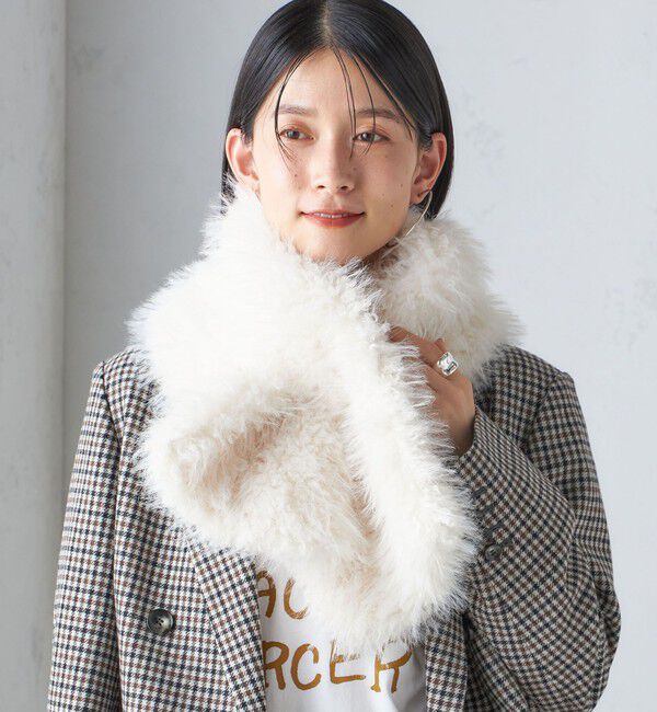 SHIPS for women「プードル ファー マフラー」|マフラー|