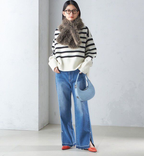 SHIPS for women「プードル ファー マフラー」|マフラー|