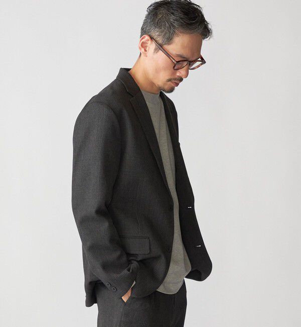 SHIPS「SHIPS: グレンチェック 2ボタン セットアップ」|スーツ|