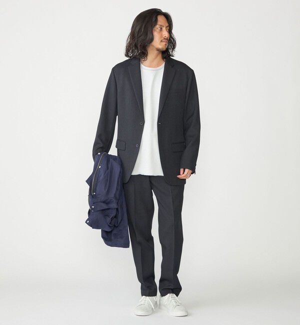 SHIPS「SHIPS: グレンチェック 2ボタン セットアップ」|スーツ|ネイビー