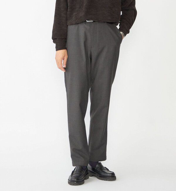 SHIPS「SHIPS: <セットアップ対応> TW パナマ イージー パンツ」|チノ|グレー