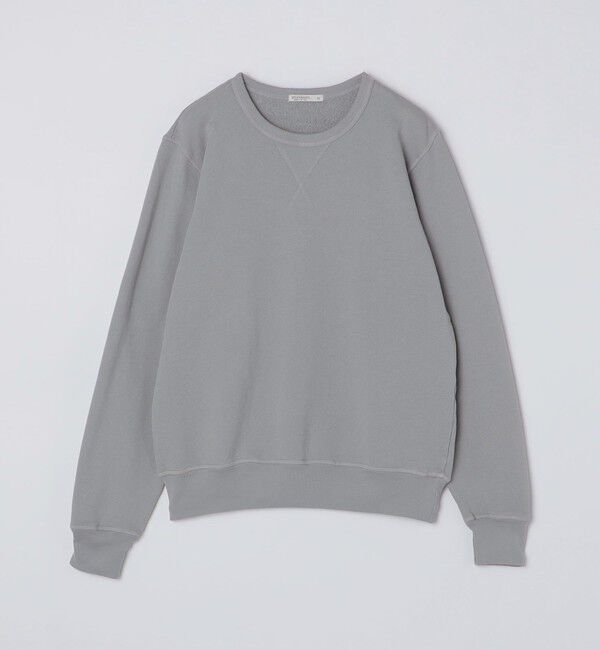 SHIPS「GROWN&SEWN: FRENCH TERRY SWEAT」|ベスト・ジレ|ライトグレー