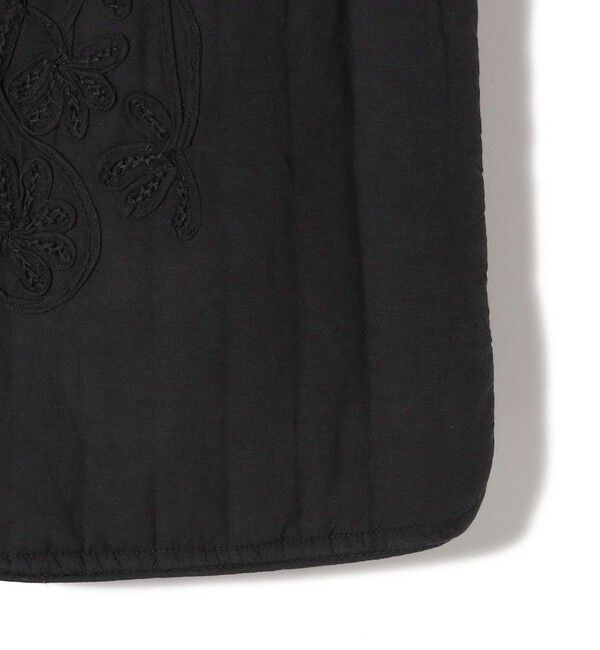 SHIPS for women「Fanaka:〈手洗い可能〉リバーシブル 刺繍 ベスト」|ベスト・ジレ|