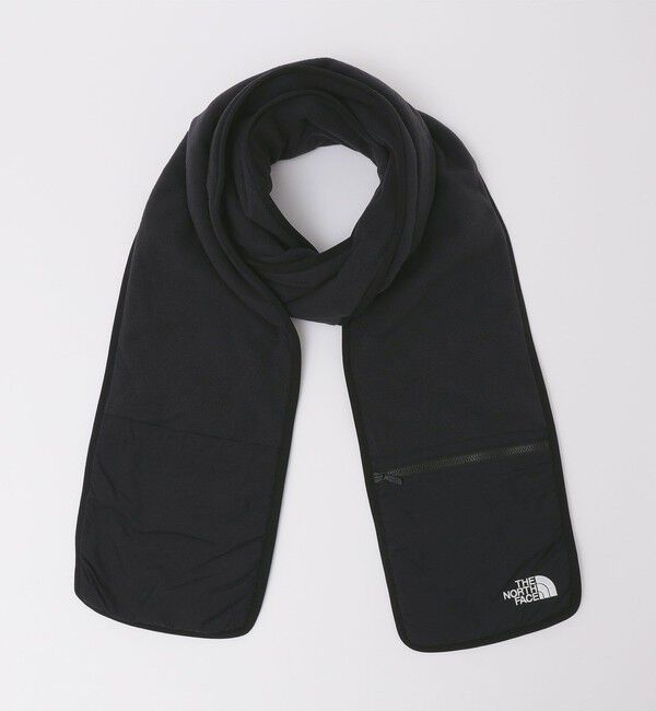 SHIPS「THE NORTH FACE: MICRO FLEECE MUFFLER」|ストール|ブラック