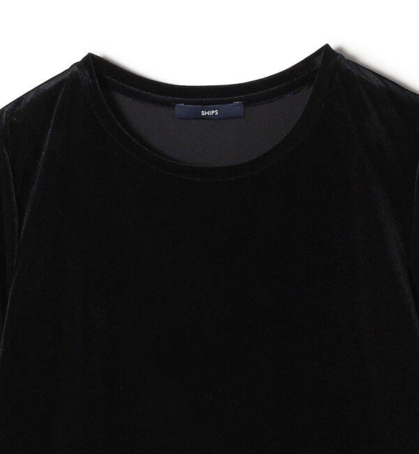 SHIPS for women「シアー トリコット ロングスリーブ TEE」|Tシャツ・カットソー|