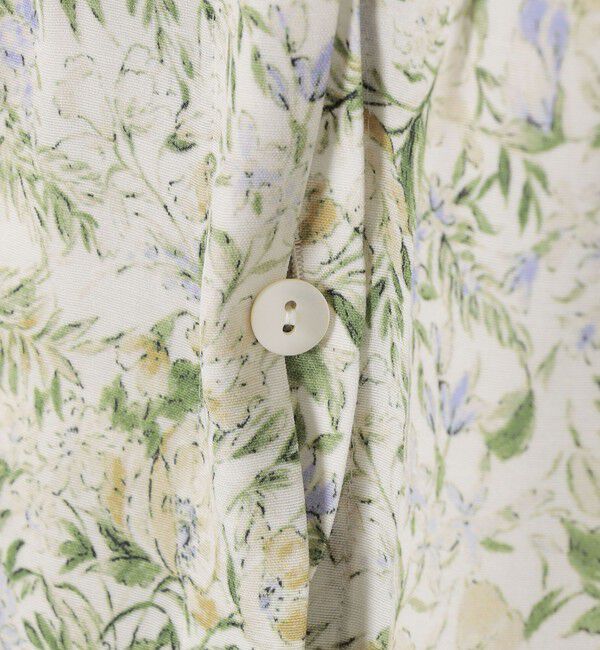 SHIPS for women「IPEKER プリント ピンタック ブラウス」|シャツ・ブラウス|