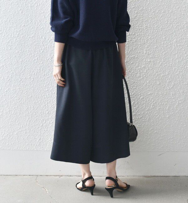 SHIPS any「SHIPS any:〈洗濯機可能〉ドライタッチ ギャザー キュロット パンツ」|その他|