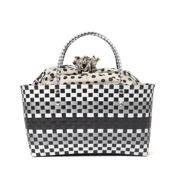 SHIPS for women「【SHIPS別注】UHURU:巾着付き バスケット バッグ M」|トートバッグ|