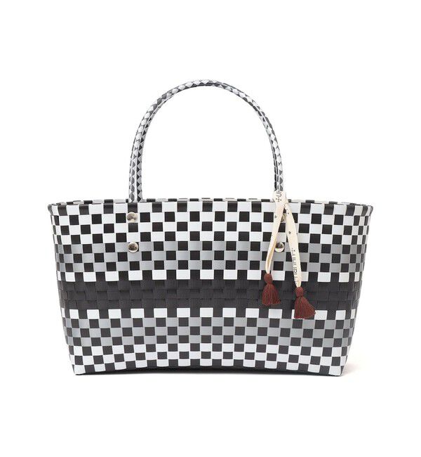 SHIPS for women「【SHIPS別注】UHURU:巾着付き バスケット バッグ M」|トートバッグ|