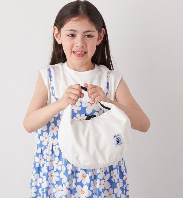 SHIPS any「【SHIPS any別注】COBMASTER: バナナ ショルダー 2WAY バッグ<KIDS>」|ショルダー・メッセンジャー|ホワイト