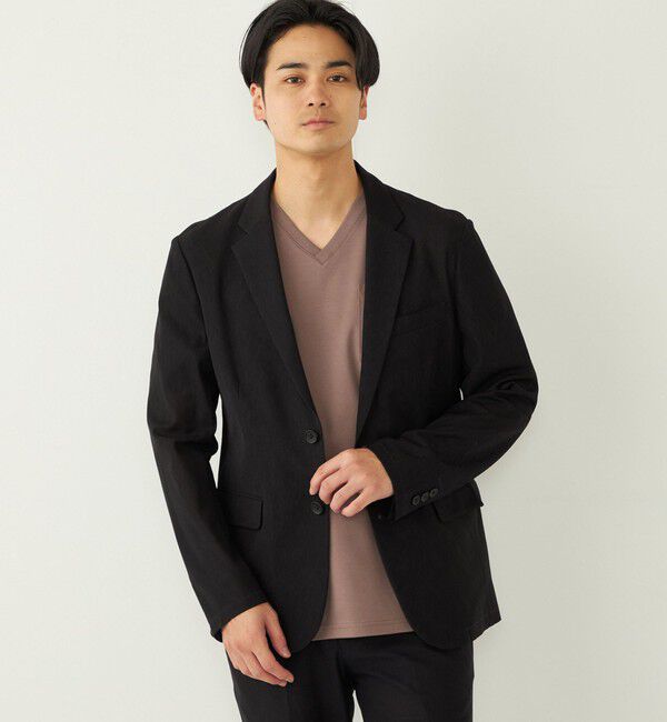 SHIPS Colors 「SHIPS Colors:〈洗濯機可能〉シャリル ジャージー 2B ジャケット◇」|テーラードジャケット|