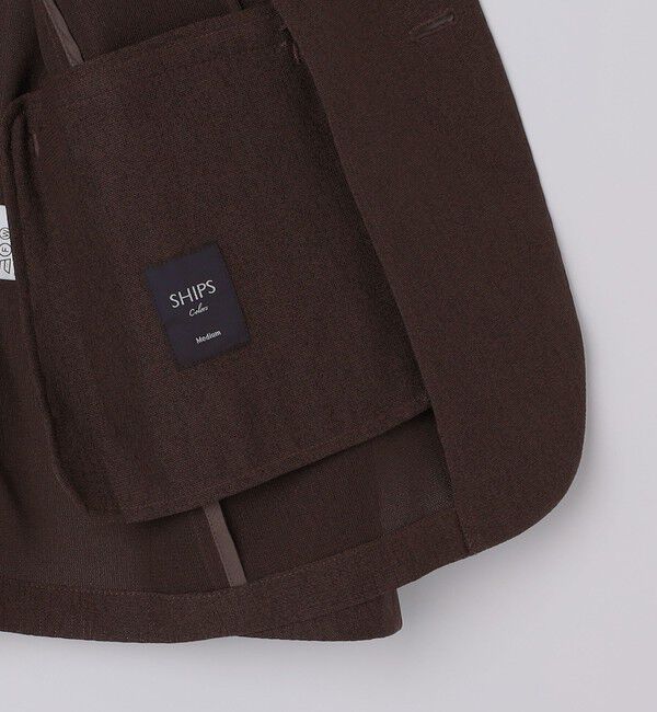 SHIPS Colors 「SHIPS Colors:〈洗濯機可能〉シャリル ジャージー 2B ジャケット◇」|テーラードジャケット|