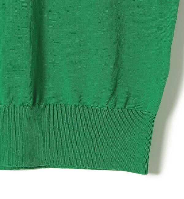 SHIPS for women「〈接触冷感 / 手洗い可能〉アイスコットン ショート スリーブ プルオーバー」|ニット・セーター|