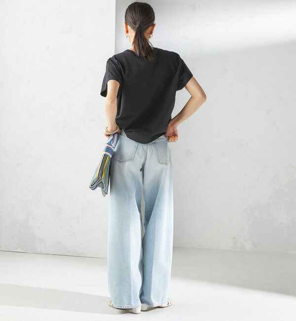 SHIPS for women「〈接触冷感〉ポンチ ドルマン TEE」|Tシャツ・カットソー|