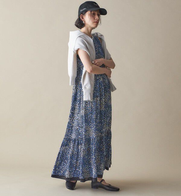 SHIPS for women「SHIPS NINE CASE:プリント ワンピース」|ワンピース|