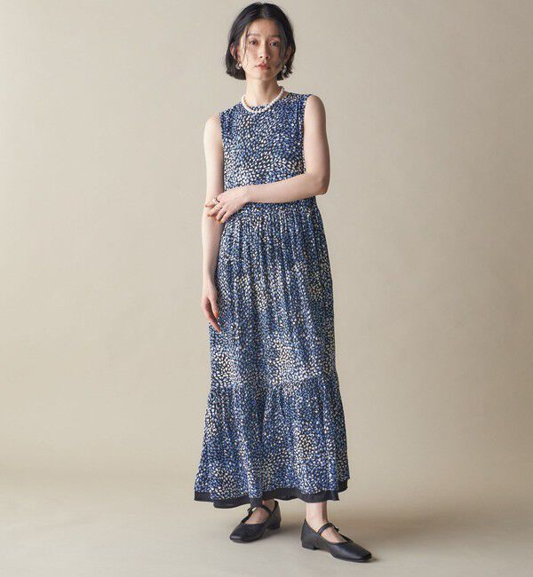 SHIPS for women「SHIPS NINE CASE:プリント ワンピース」|ワンピース|