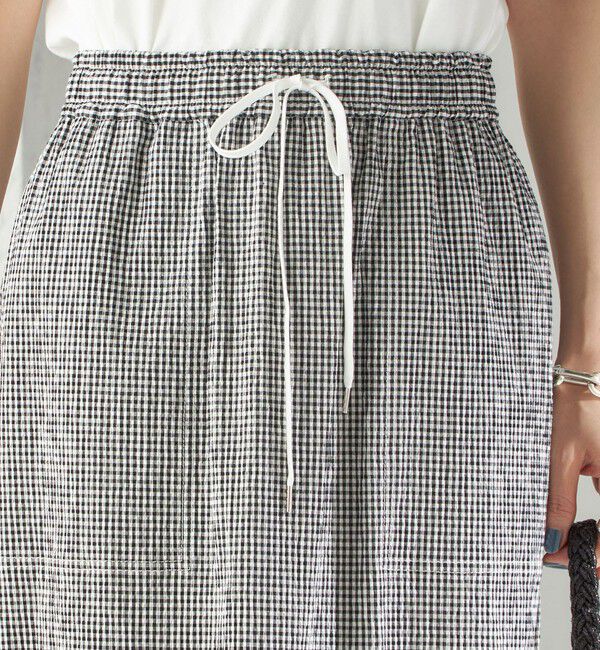 SHIPS for women「〈手洗い可能〉ACAR リップル ポケット スカート」|スカート|