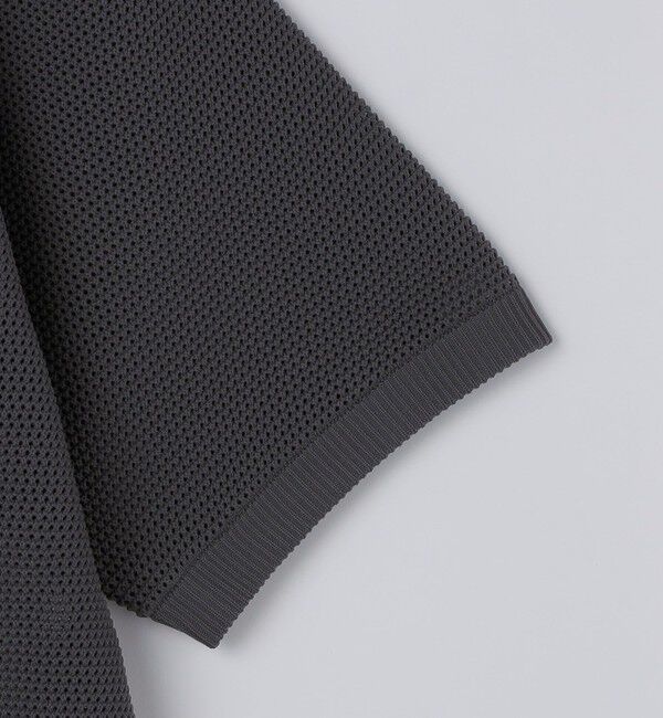 SHIPS「City Ambient Products:〈手洗い可能〉ポリエステル メッシュ ニット ショートスリーブ Tシャツ」|その他|