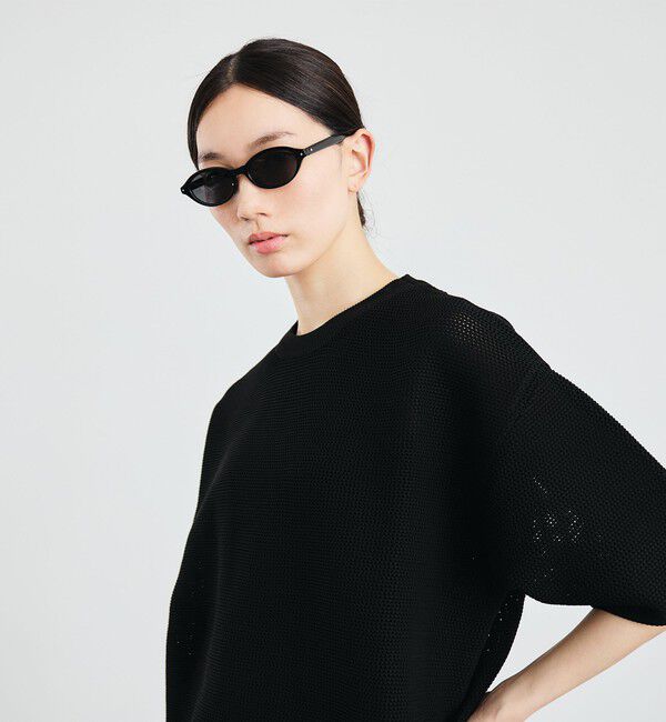 SHIPS「City Ambient Products:〈手洗い可能〉ポリエステル メッシュ ニット ショートスリーブ Tシャツ」|その他|