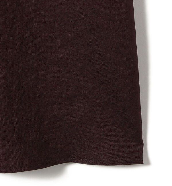 SHIPS for women「〈手洗い可能〉ツイル ノースリーブ ベルト付き ワンピース」|ワンピース|