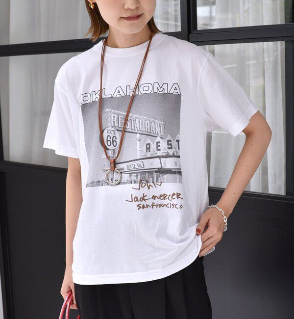SHIPS for women「【SHIPS別注】J.J MERCER:プリント TEE」|Tシャツ・カットソー|