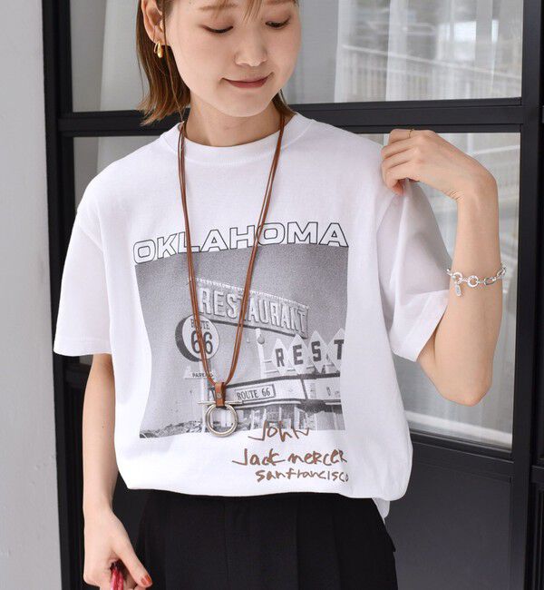 SHIPS for women「【SHIPS別注】J.J MERCER:プリント TEE」|Tシャツ・カットソー|