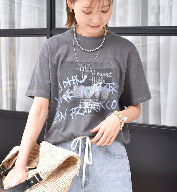 SHIPS for women「【SHIPS別注】J.J MERCER:プリント TEE」|Tシャツ・カットソー|