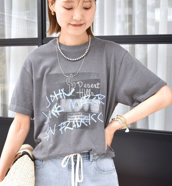 SHIPS for women「【SHIPS別注】J.J MERCER:プリント TEE」|Tシャツ・カットソー|