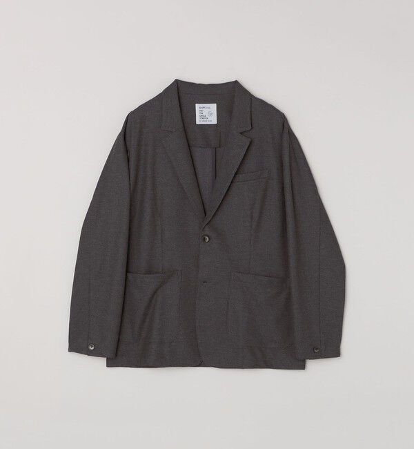 SHIPS any「SHIPS any: 360&deg; THE CIRCLE STRETCH ジャガード ジャージー ジャケット(セットアップ対応)◇」|テーラードジャケット|