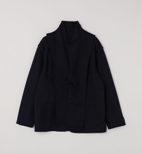 SHIPS any「SHIPS any: 360&deg; THE CIRCLE STRETCH ジャガード ジャージー ジャケット(セットアップ対応)◇」|テーラードジャケット|