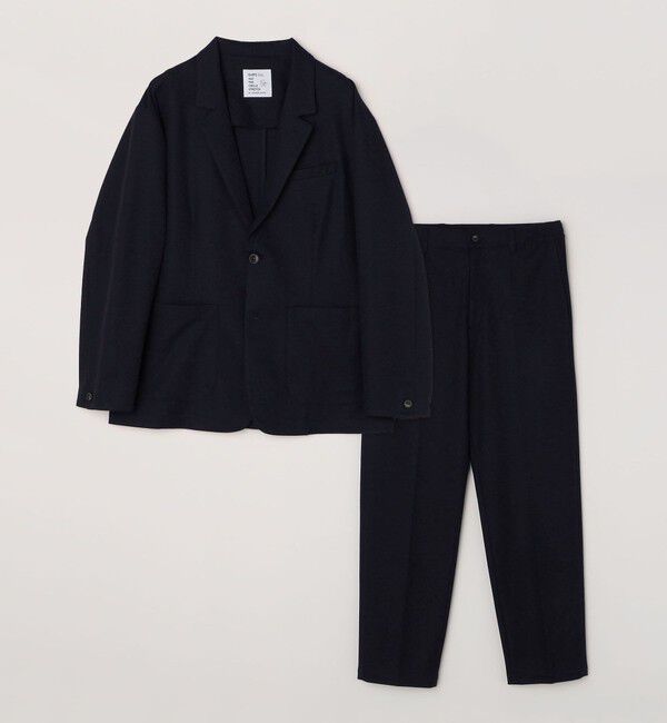 SHIPS any「SHIPS any: 360&deg; THE CIRCLE STRETCH ジャガード ジャージー ジャケット(セットアップ対応)◇」|テーラードジャケット|