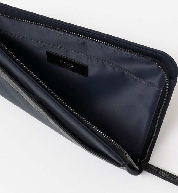 SHIPS Colors 「SHIPS Colors:レザーコンビ クラッチバッグ」|クラッチバッグ|