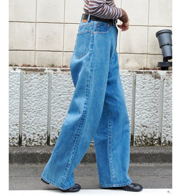 OUTDOOR PRODUCTS Usual Things「追4 ULTデニムハイライズルーズ5PKT」|デニム|