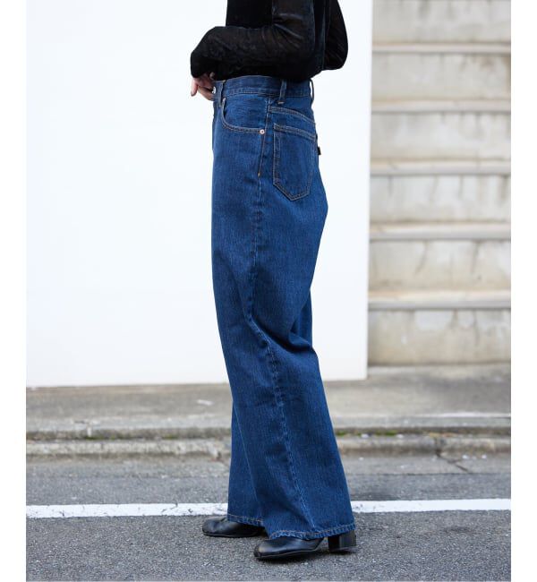 OUTDOOR PRODUCTS Usual Things「追4 ULTデニムハイライズルーズ5PKT」|デニム|