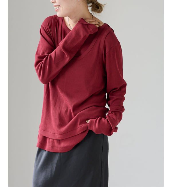 OUTDOOR PRODUCTS Usual Things「追加7 シアーリブルーズロンTEE」|Tシャツ・カットソー|