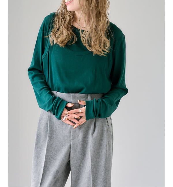 OUTDOOR PRODUCTS Usual Things「追加7 シアーリブルーズロンTEE」|Tシャツ・カットソー|